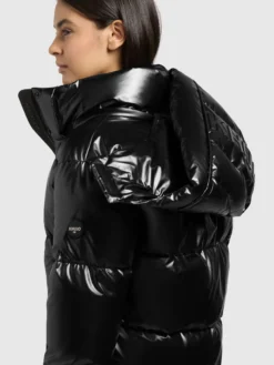 Jacke DEVINA3 SHINY BLACK