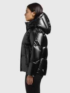 Jacke DEVINA3 SHINY BLACK