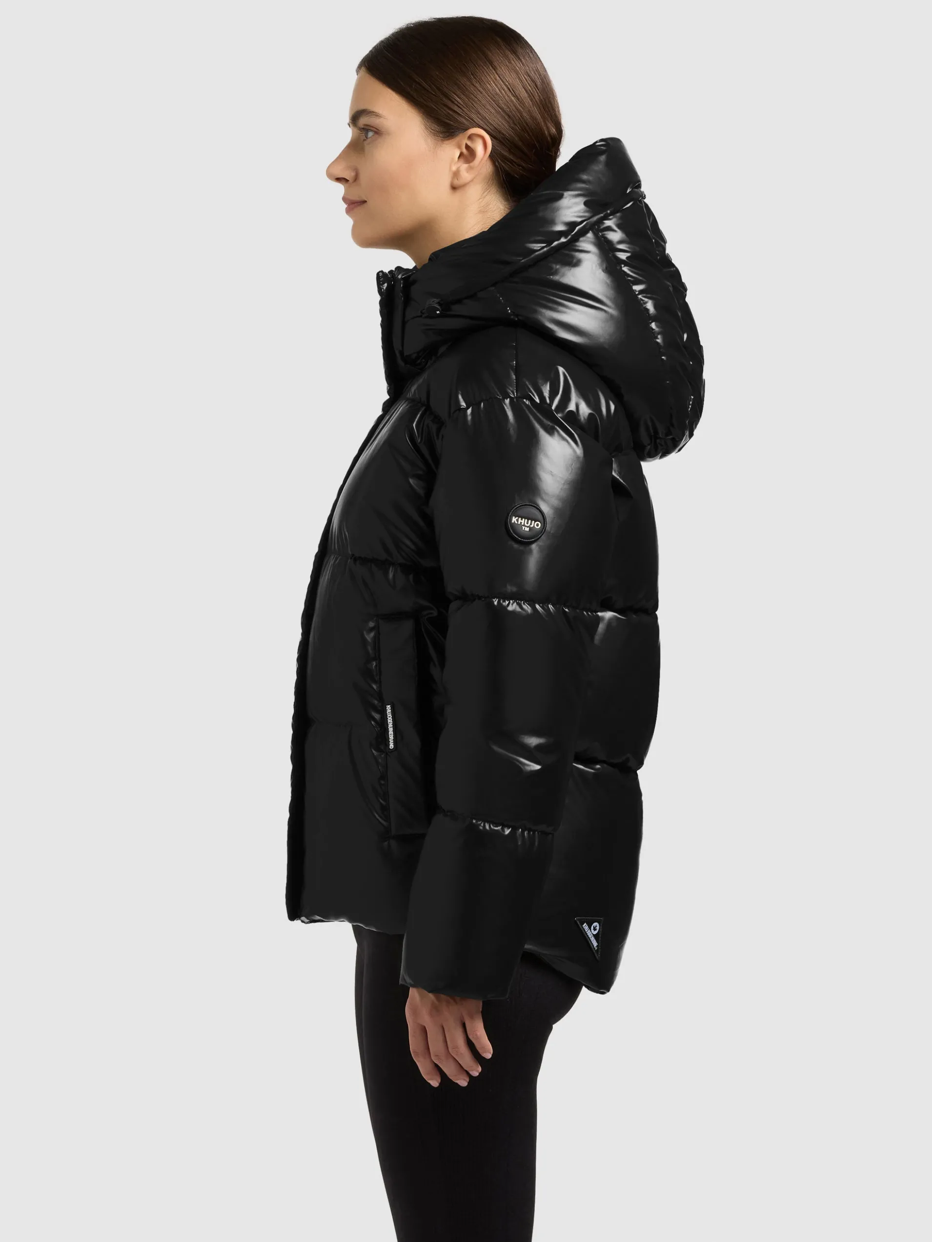 Jacke DEVINA2 SHINY BLACK