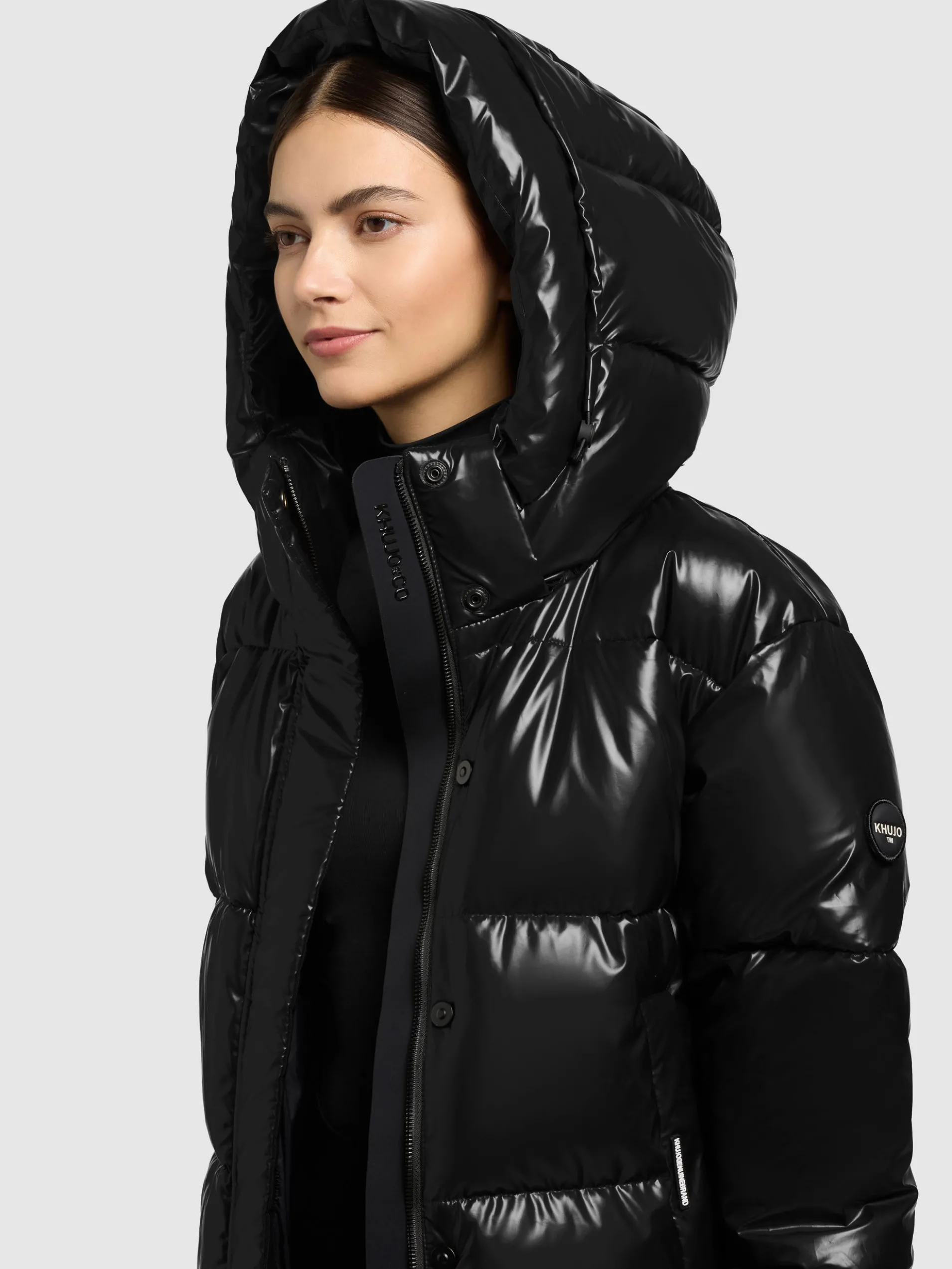 Jacke DEVINA2 SHINY BLACK
