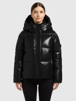 Jacke DEVINA2 SHINY BLACK