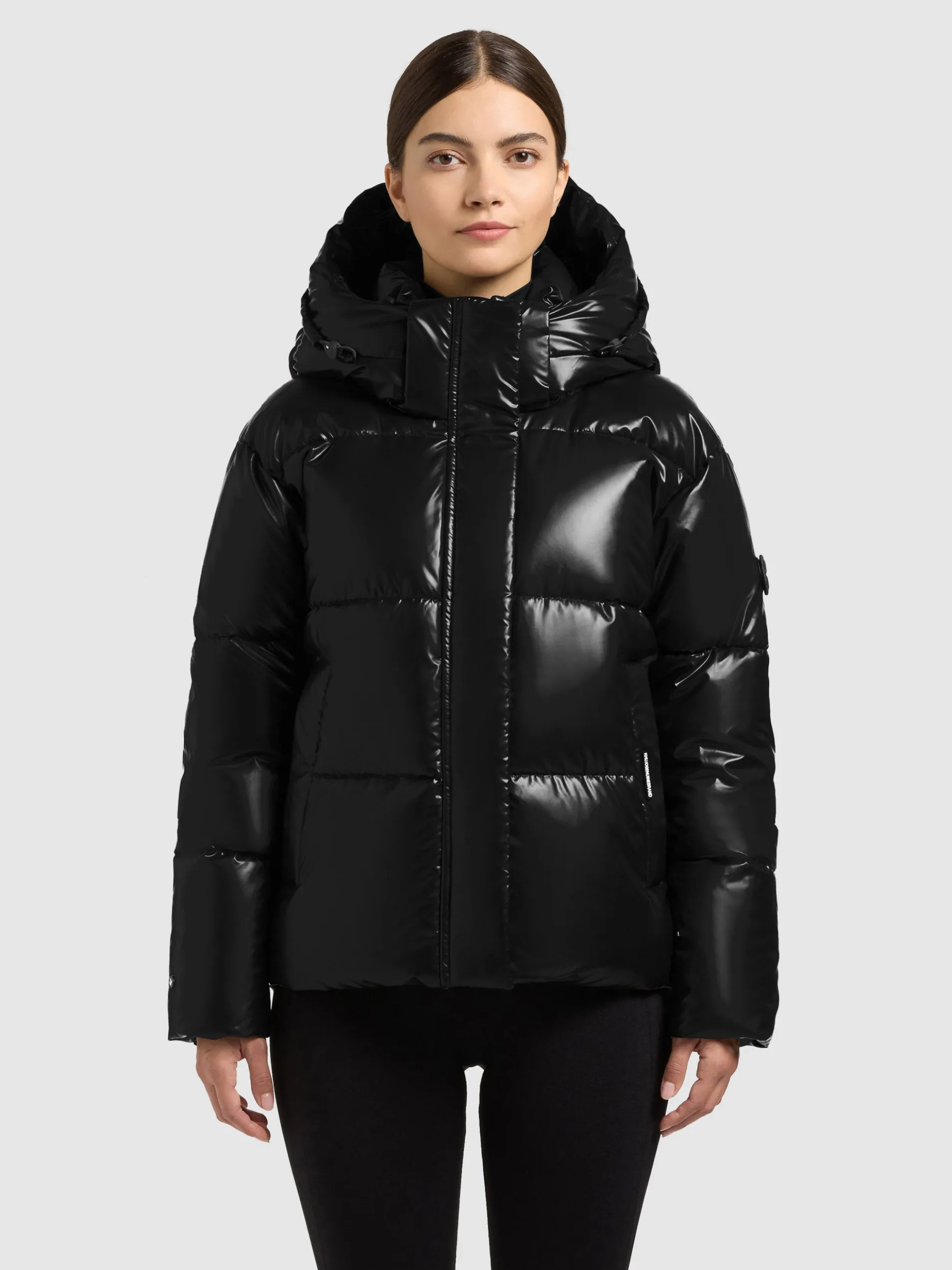 Jacke DEVINA2 SHINY BLACK