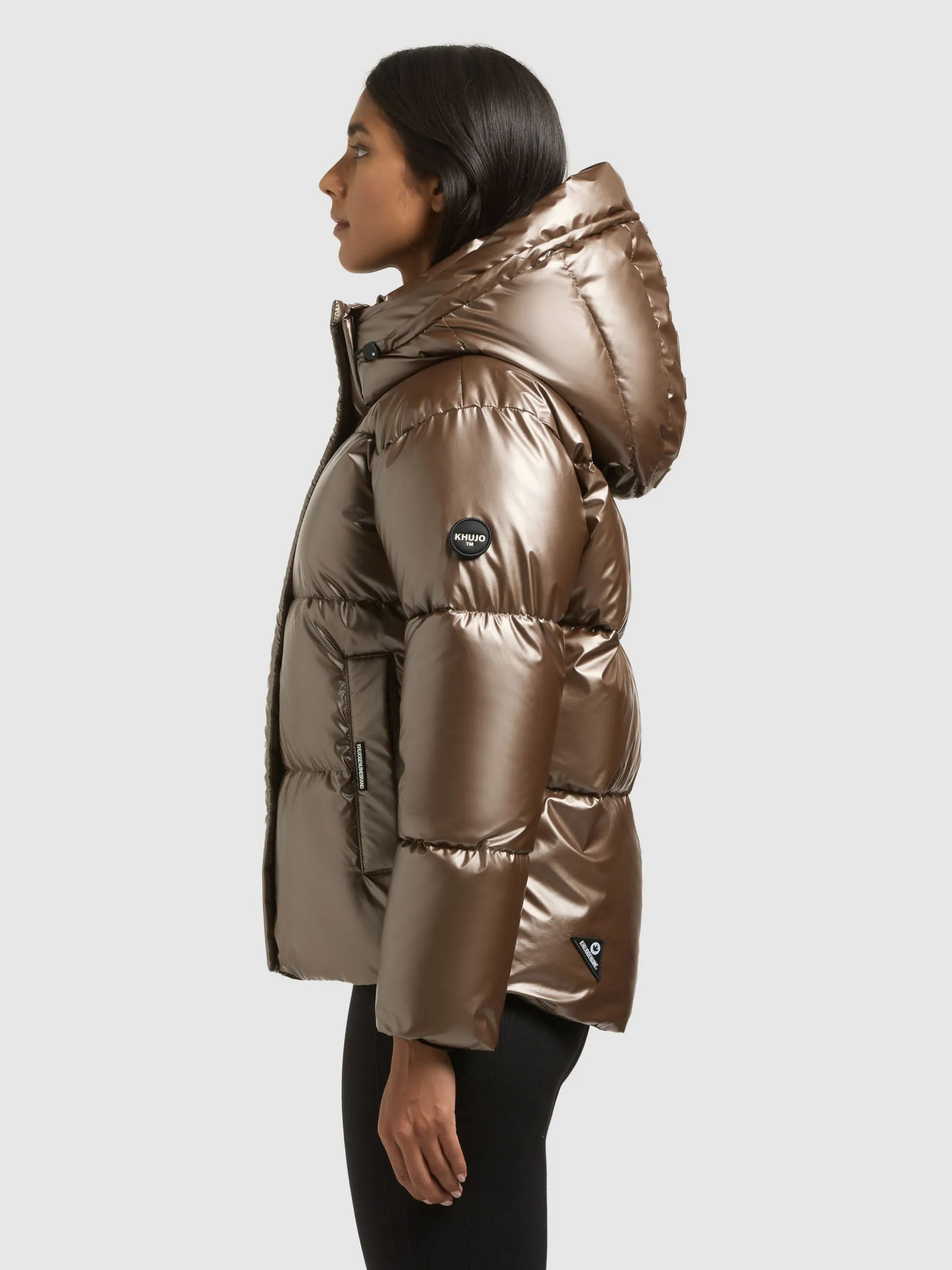 Jacke DEVINA3 SHINY CANADIAN COPPER