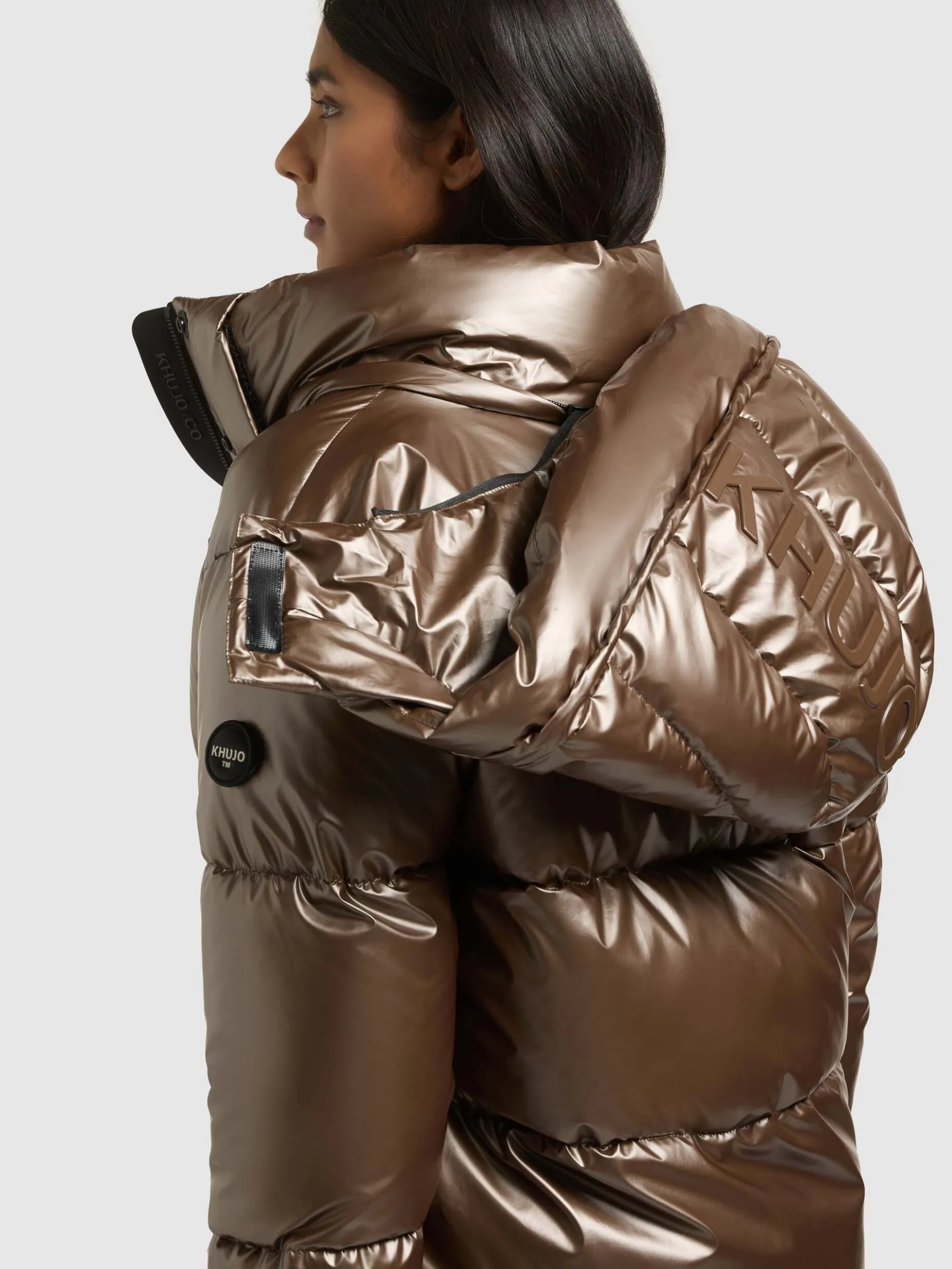 Jacke DEVINA3 SHINY CANADIAN COPPER