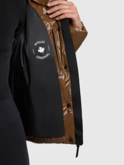 Jacke DEVINA2 SHINY COPPER BROWN