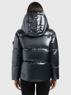 Jacke DEVINA3 SHINY DEEP STEEL BLUE