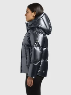 Jacke DEVINA3 SHINY DEEP STEEL BLUE