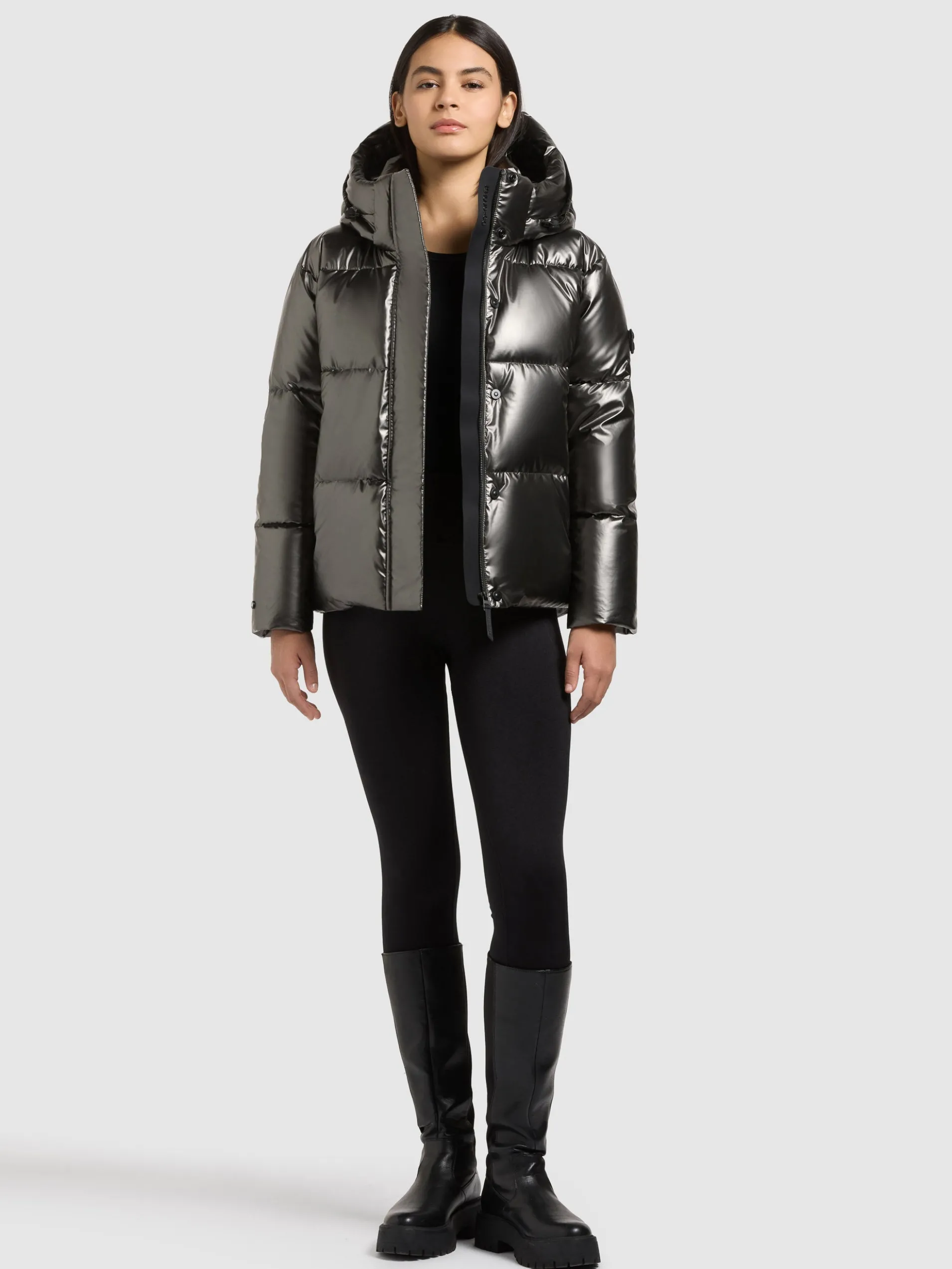 Jacke DEVINA3 SHINY DIAMOND GREY