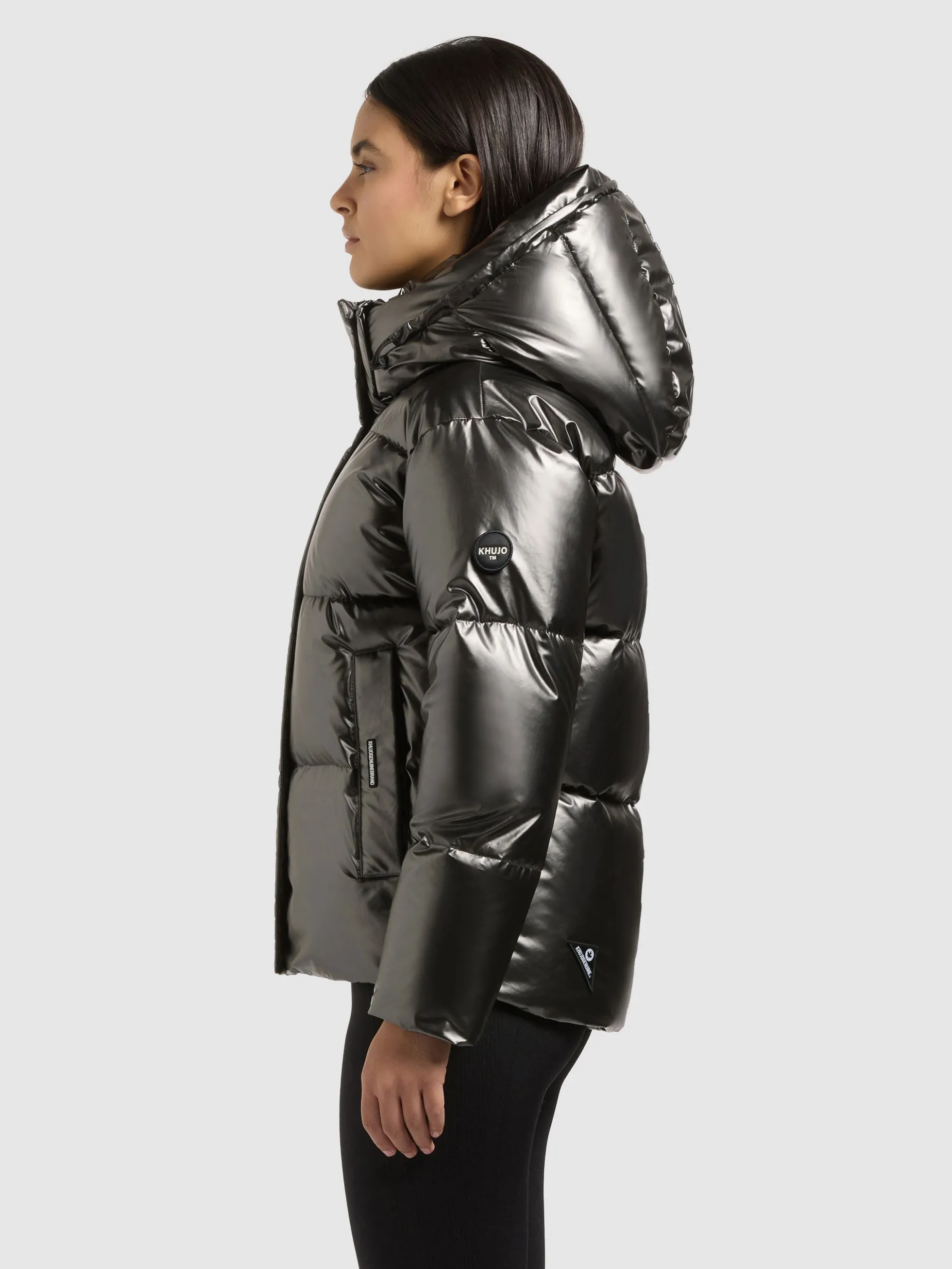 Jacke DEVINA3 SHINY DIAMOND GREY