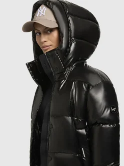 Jacke DEVINA SHINY Dunkelgrau