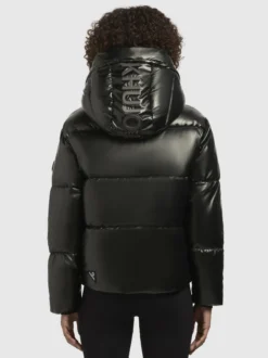 Jacke DEVINA SHINY Dunkelgrün