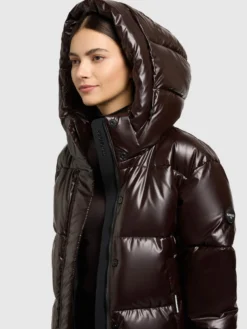 Jacke DEVINA2 SHINY MOODY PLUM