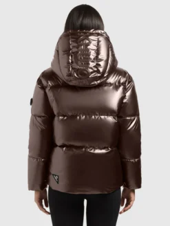 Jacke DEVINA3 SHINY MOODY PLUM