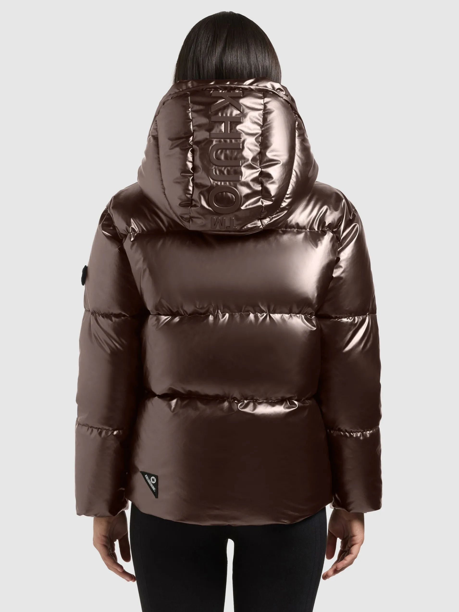 Jacke DEVINA3 SHINY MOODY PLUM