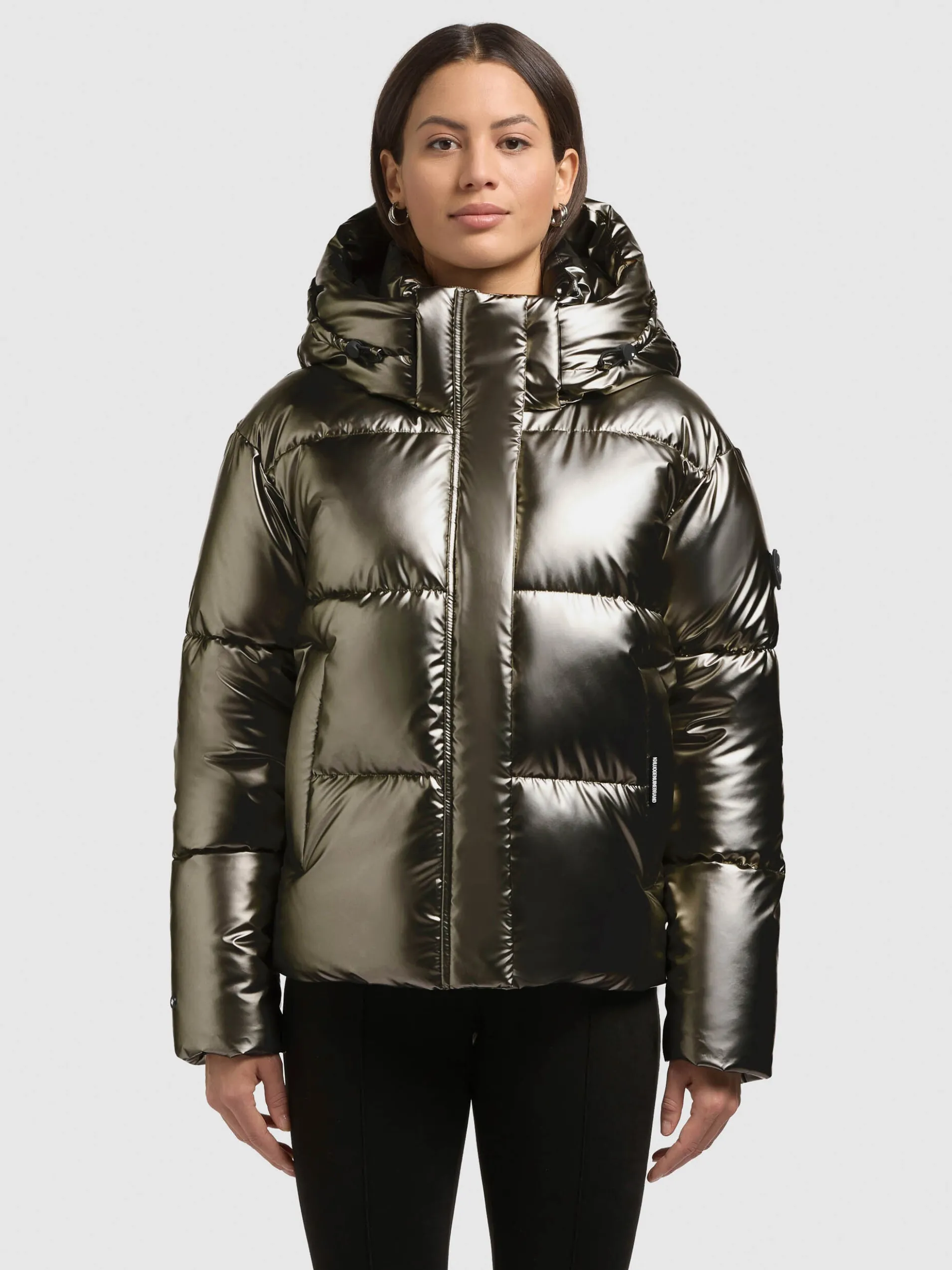 Jacke DEVINA2 SHINY MUD BROWN