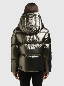 Jacke DEVINA2 SHINY MUD BROWN