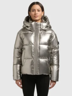 Jacke DEVINA2 SHINY ROYAL SILVER