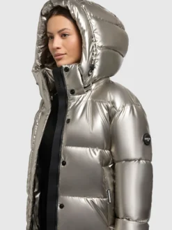 Jacke DEVINA2 SHINY ROYAL SILVER