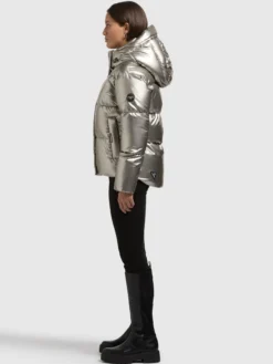 Jacke DEVINA2 SHINY ROYAL SILVER