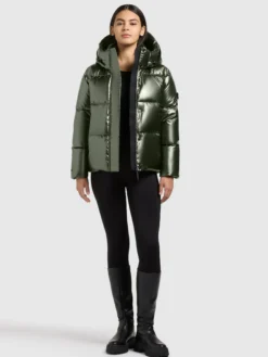 Jacke DEVINA3 SHINY SHIMMERING GREEN