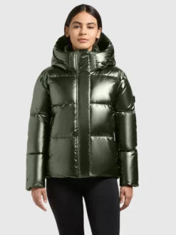 Jacke DEVINA3 SHINY SHIMMERING GREEN