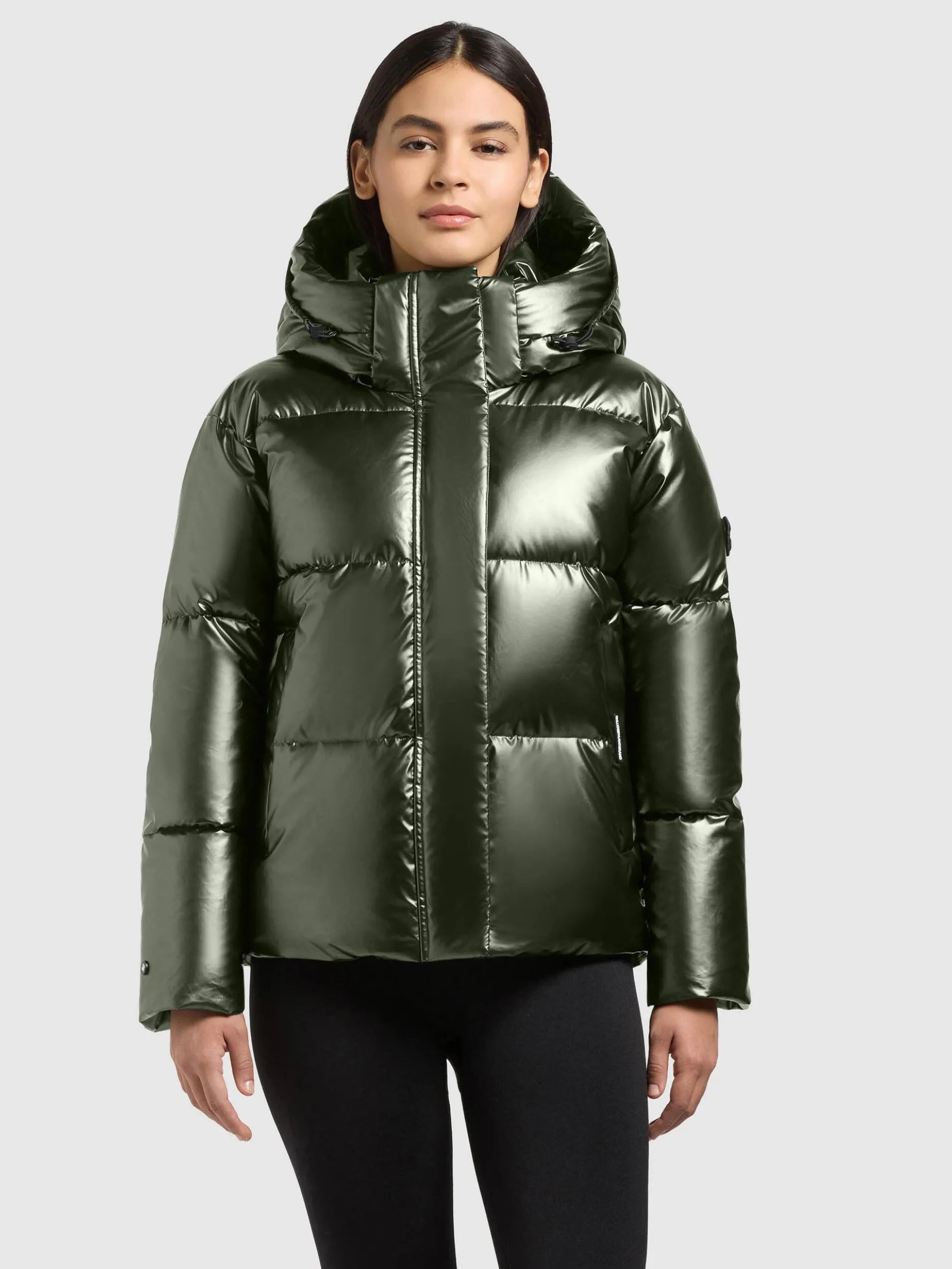Jacke DEVINA3 SHINY SHIMMERING GREEN