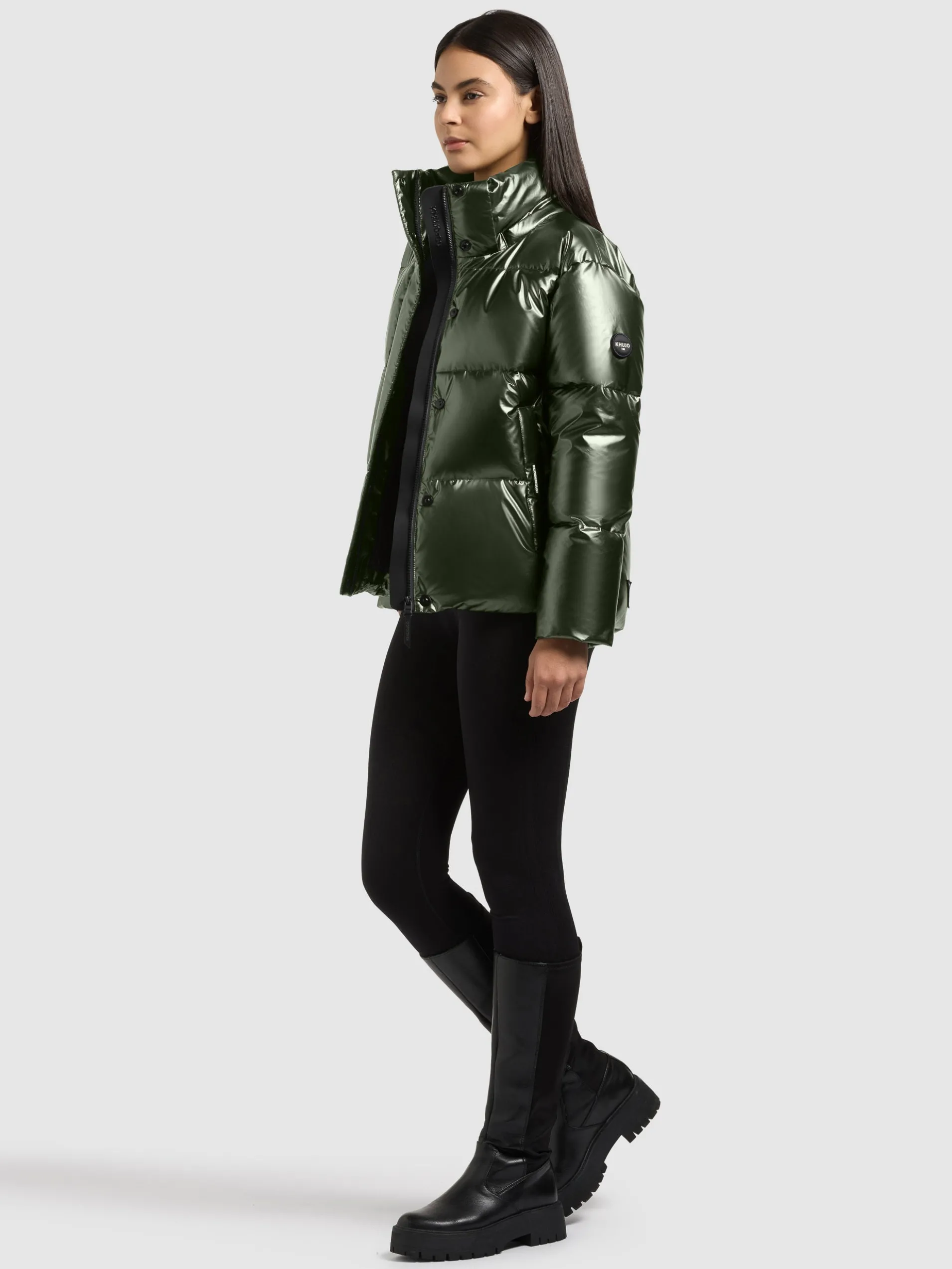 Jacke DEVINA3 SHINY SHIMMERING GREEN