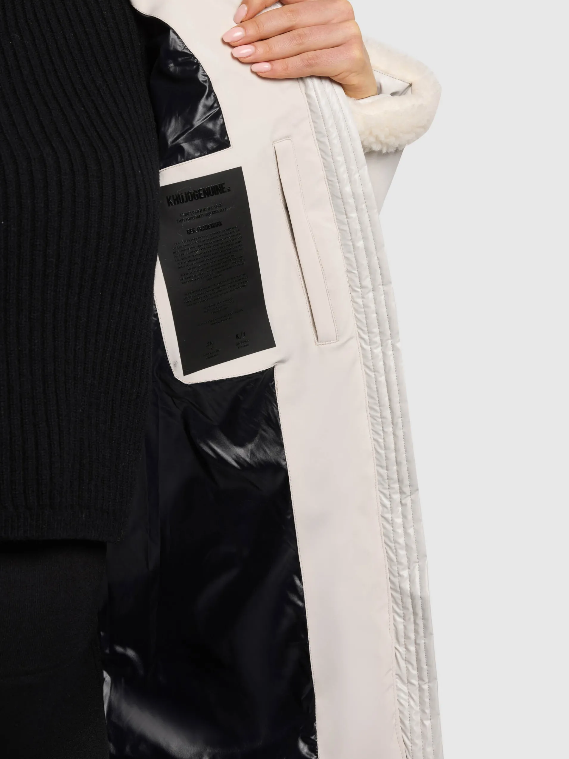 Jacke DOTTIE DOVE WHITE
