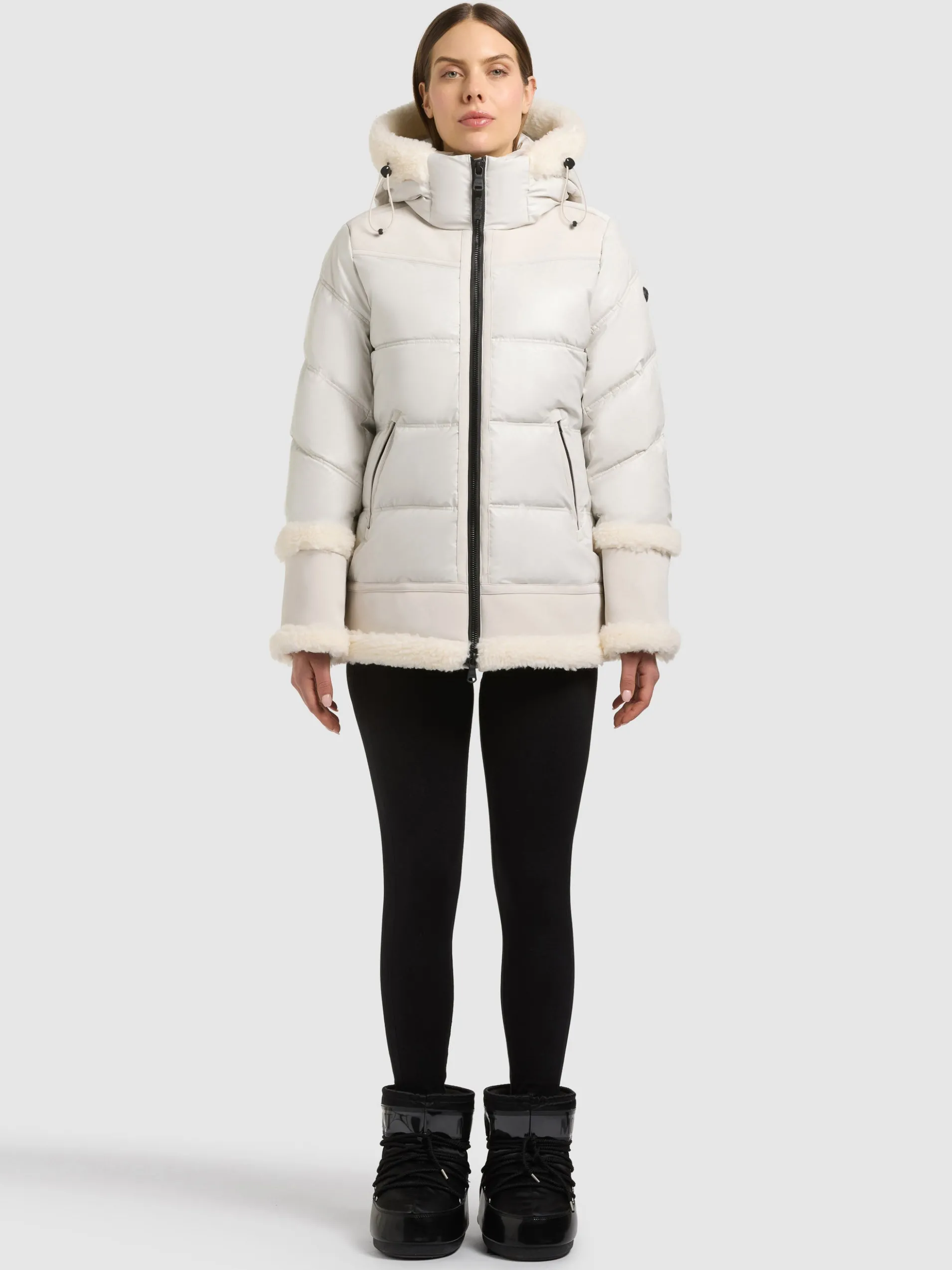 Jacke DOTTIE DOVE WHITE