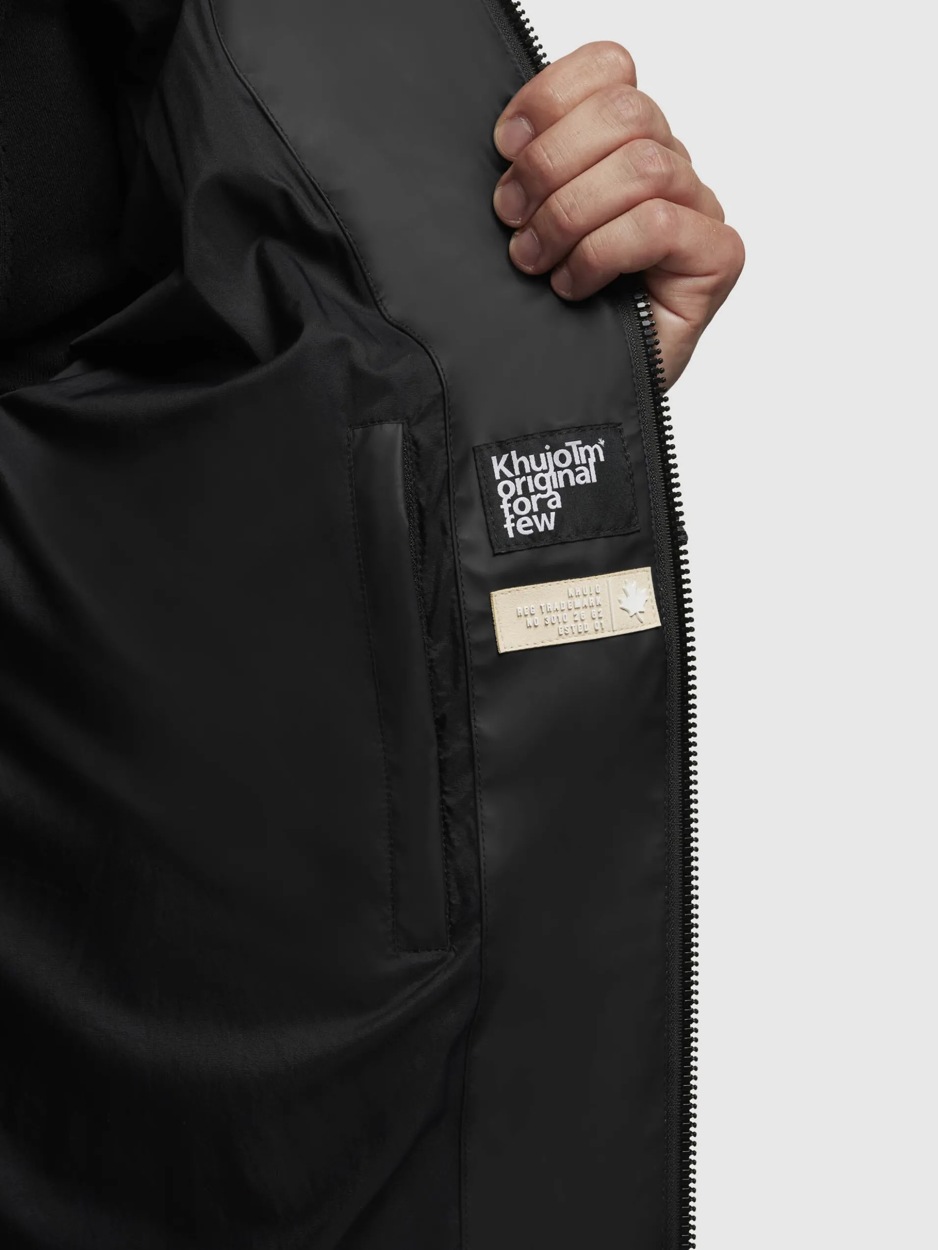 Jacke DOVER Schwarz