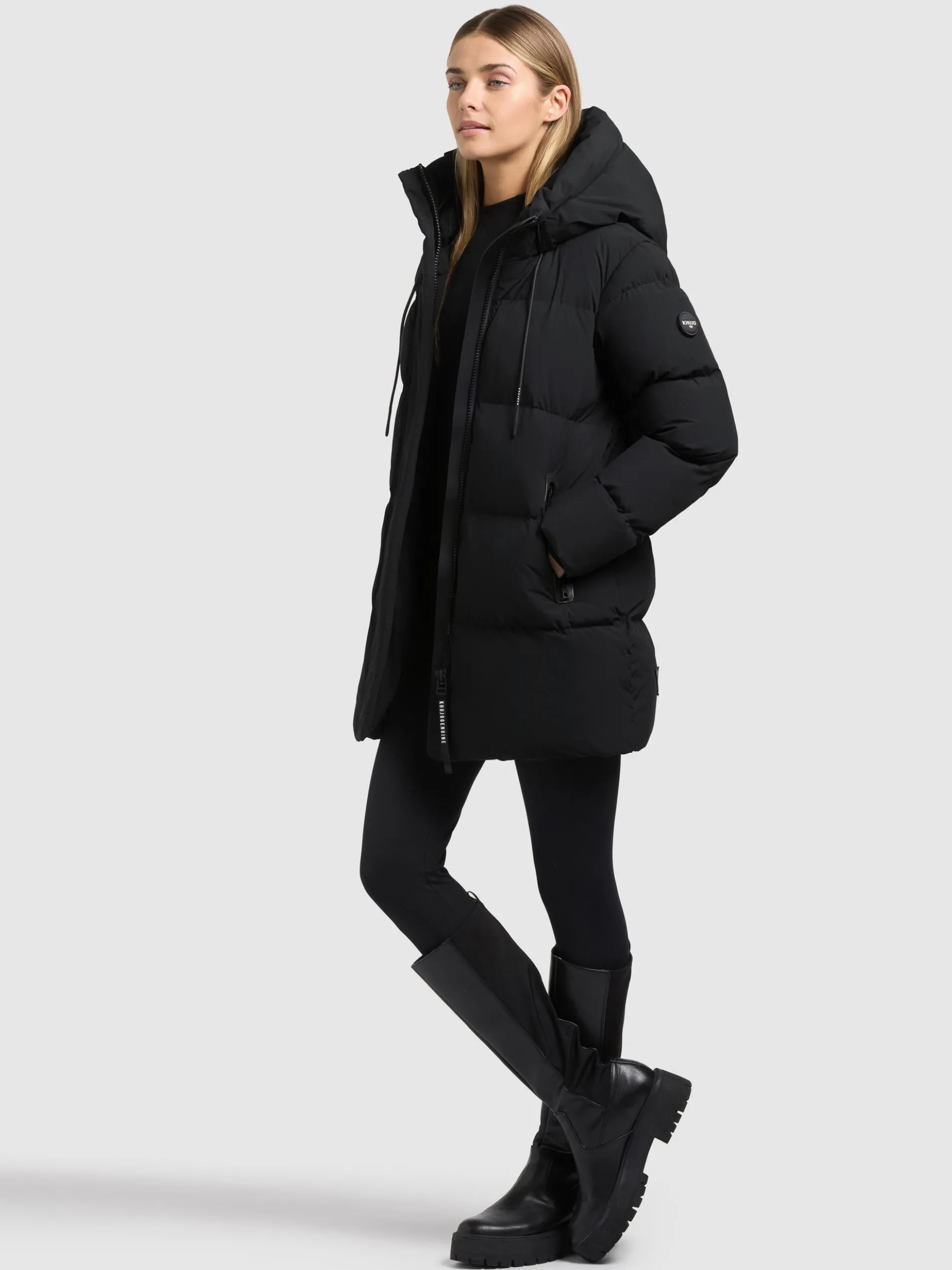 Jacke DROWN2 MATT BLACK