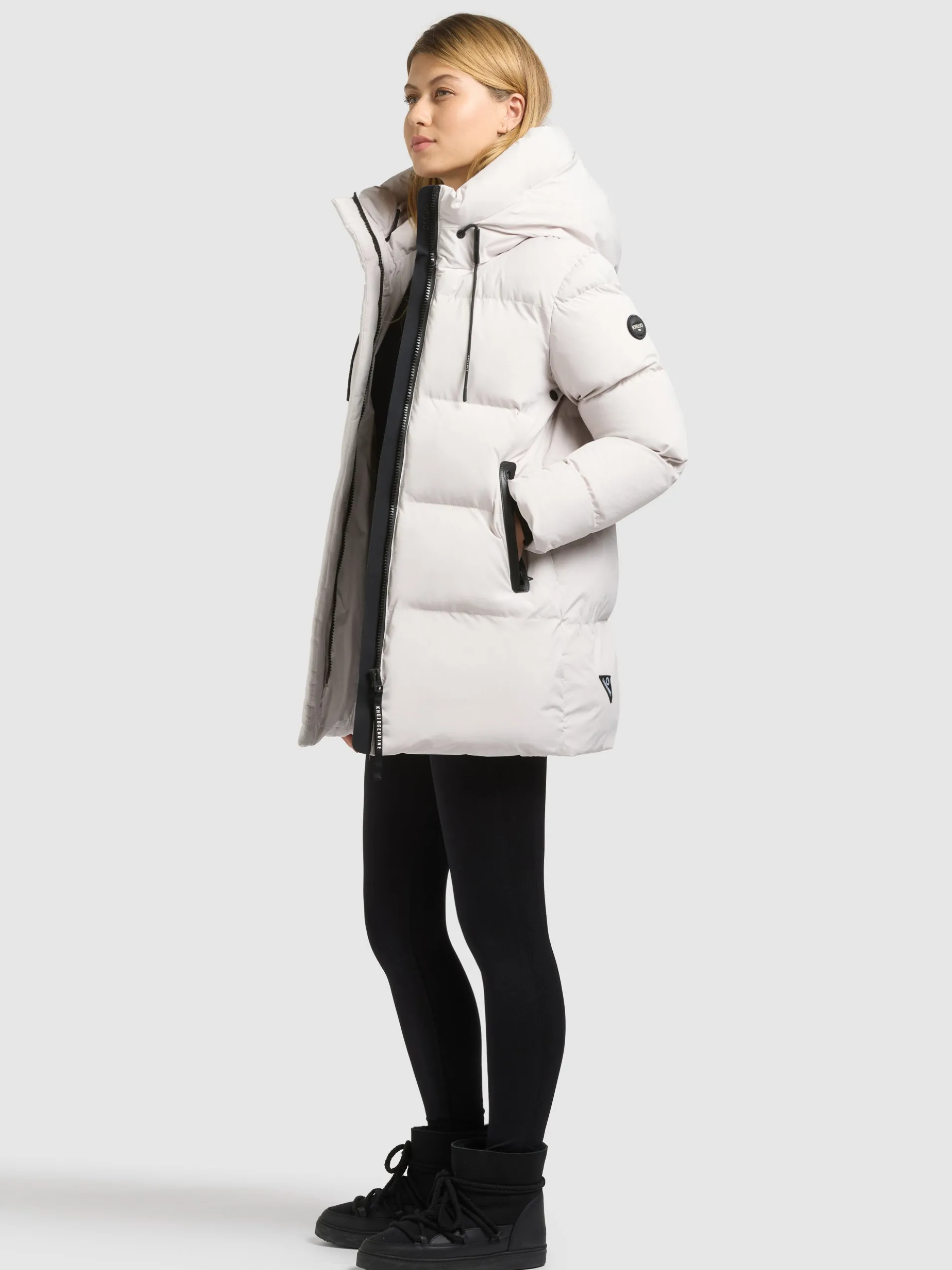 Jacke DROWN2 MATT DOVE WHITE