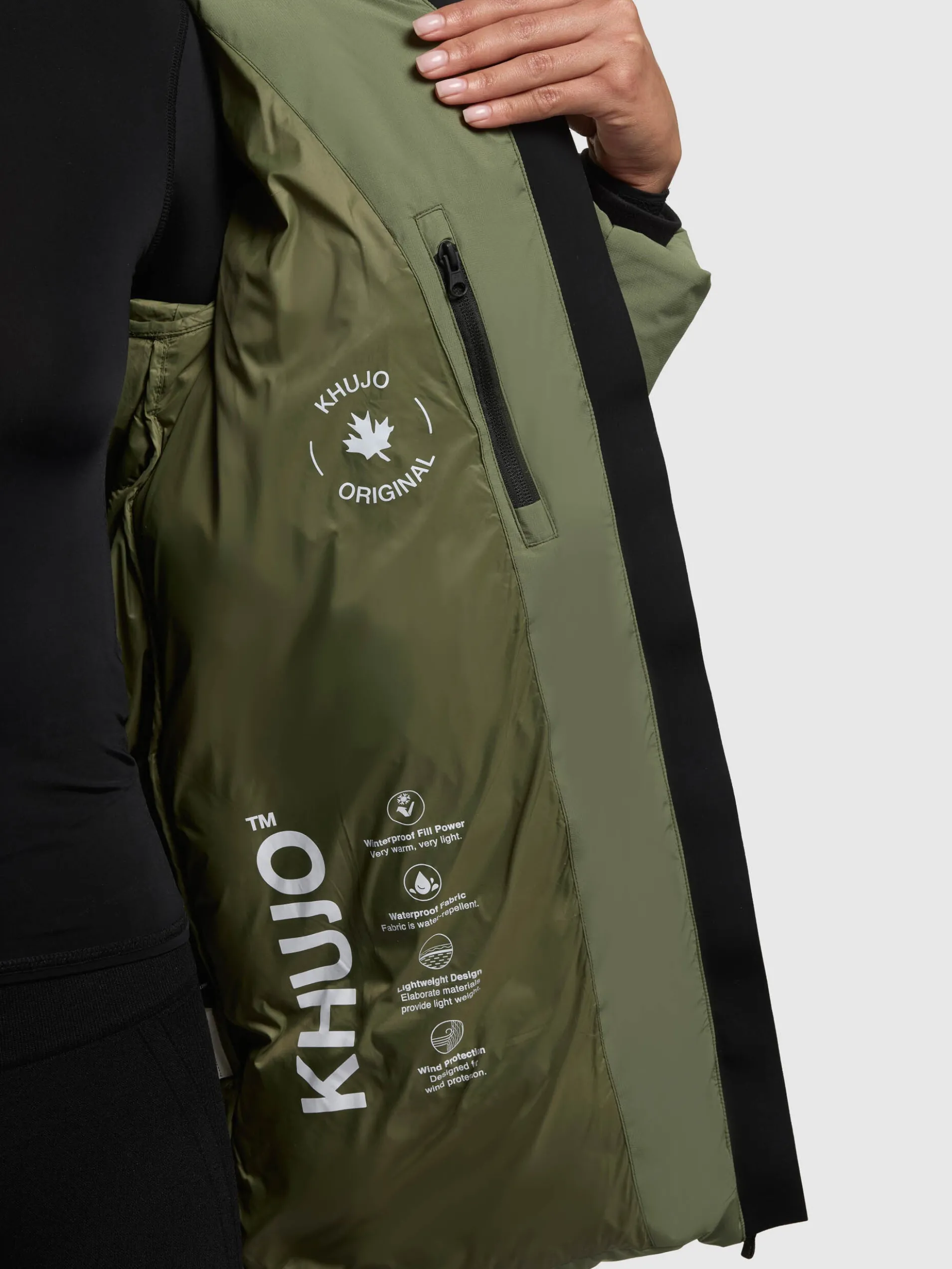 Jacke DROWN MATT FERN GREEN
