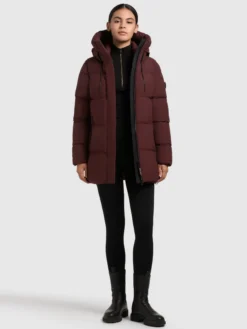 Jacke DROWN MATT MOSCATO RED