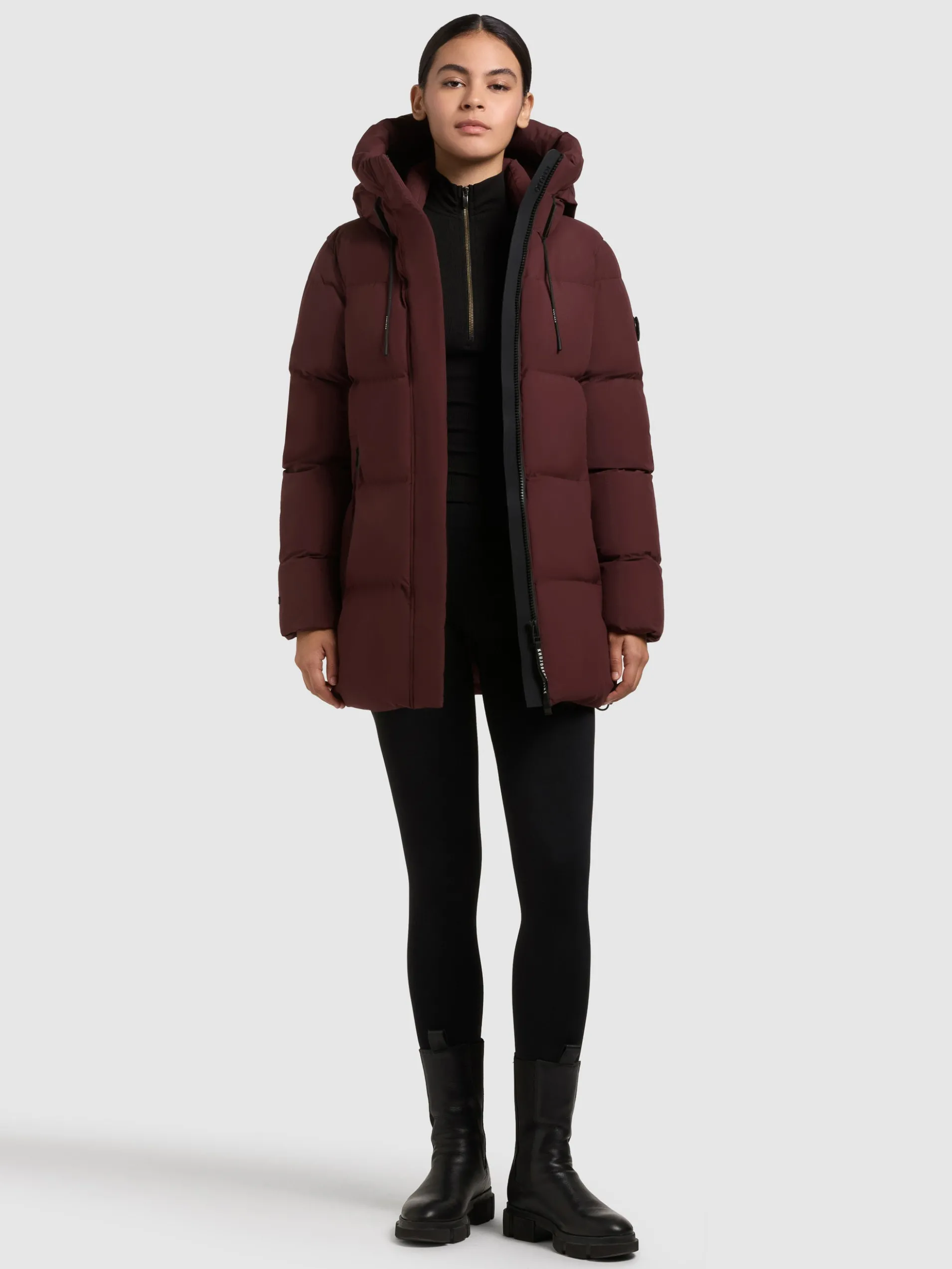 Jacke DROWN MATT MOSCATO RED