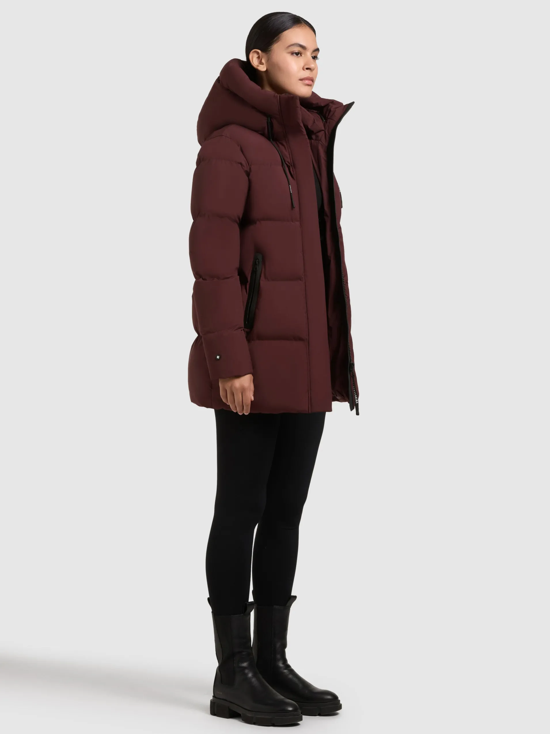Jacke DROWN MATT MOSCATO RED
