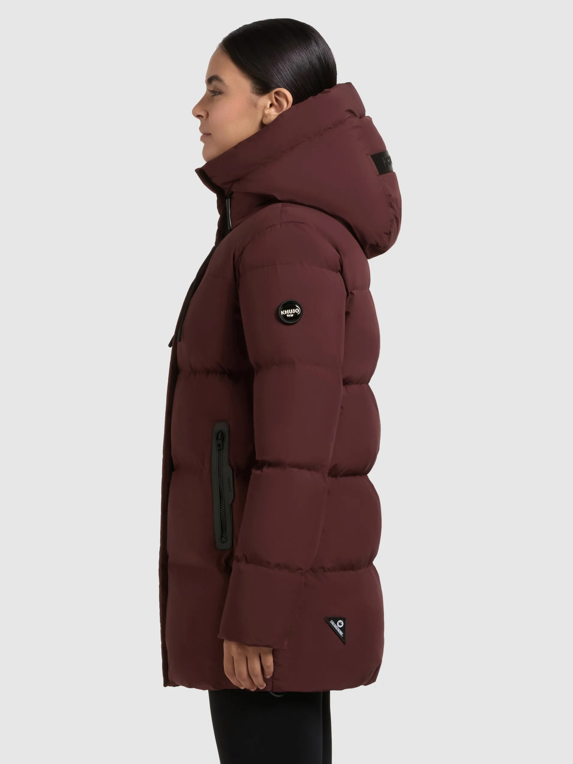 Jacke DROWN MATT MOSCATO RED