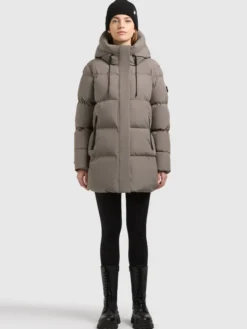 Jacke DROWN2 MATT TAUPE BROWN