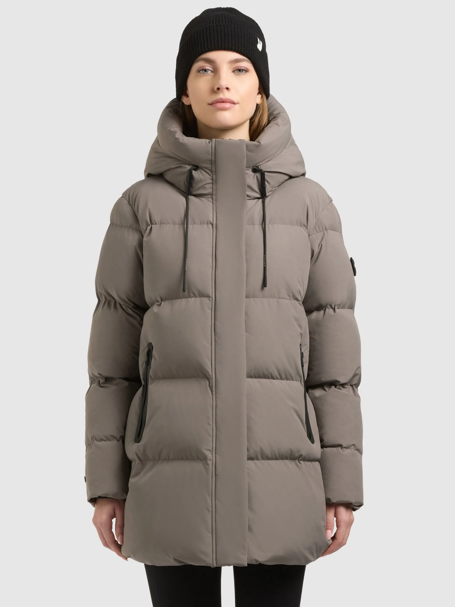 Jacke DROWN2 MATT TAUPE BROWN