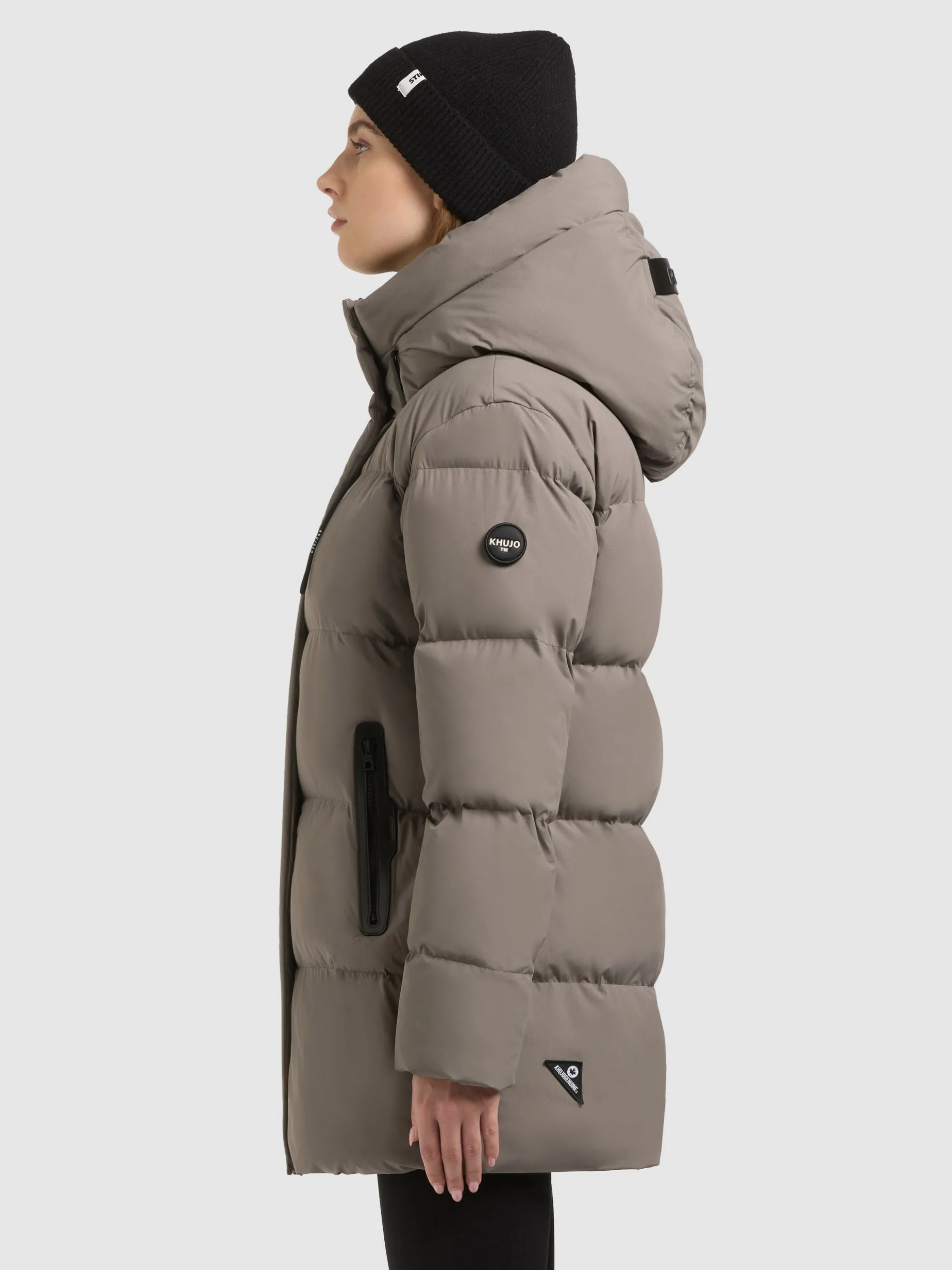 Jacke DROWN2 MATT TAUPE BROWN