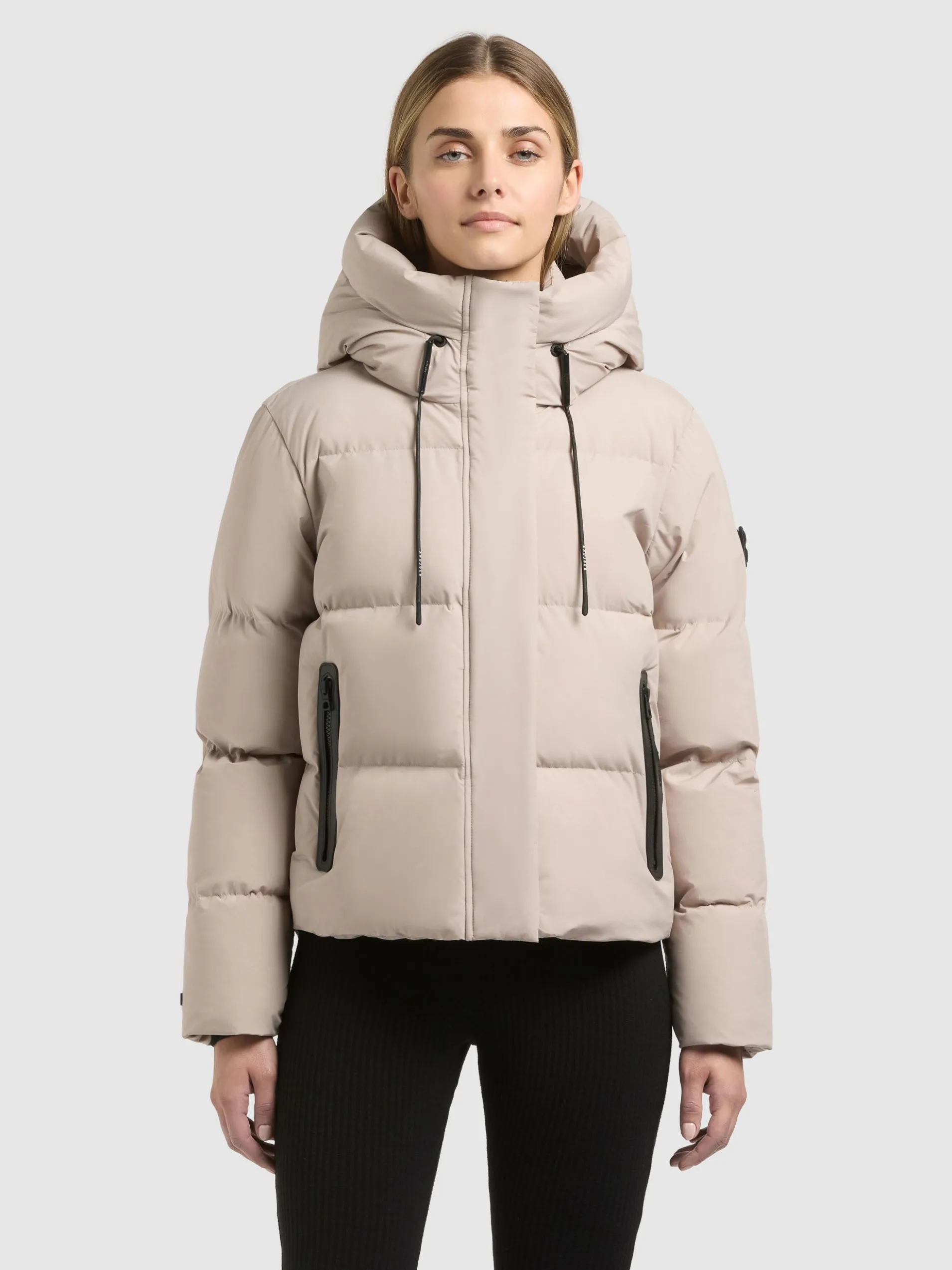 Jacke ENITS2 MATT ALMOND BEIGE