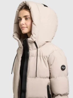 Jacke ENITS2 MATT ALMOND BEIGE
