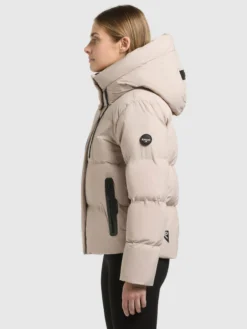 Jacke ENITS2 MATT ALMOND BEIGE