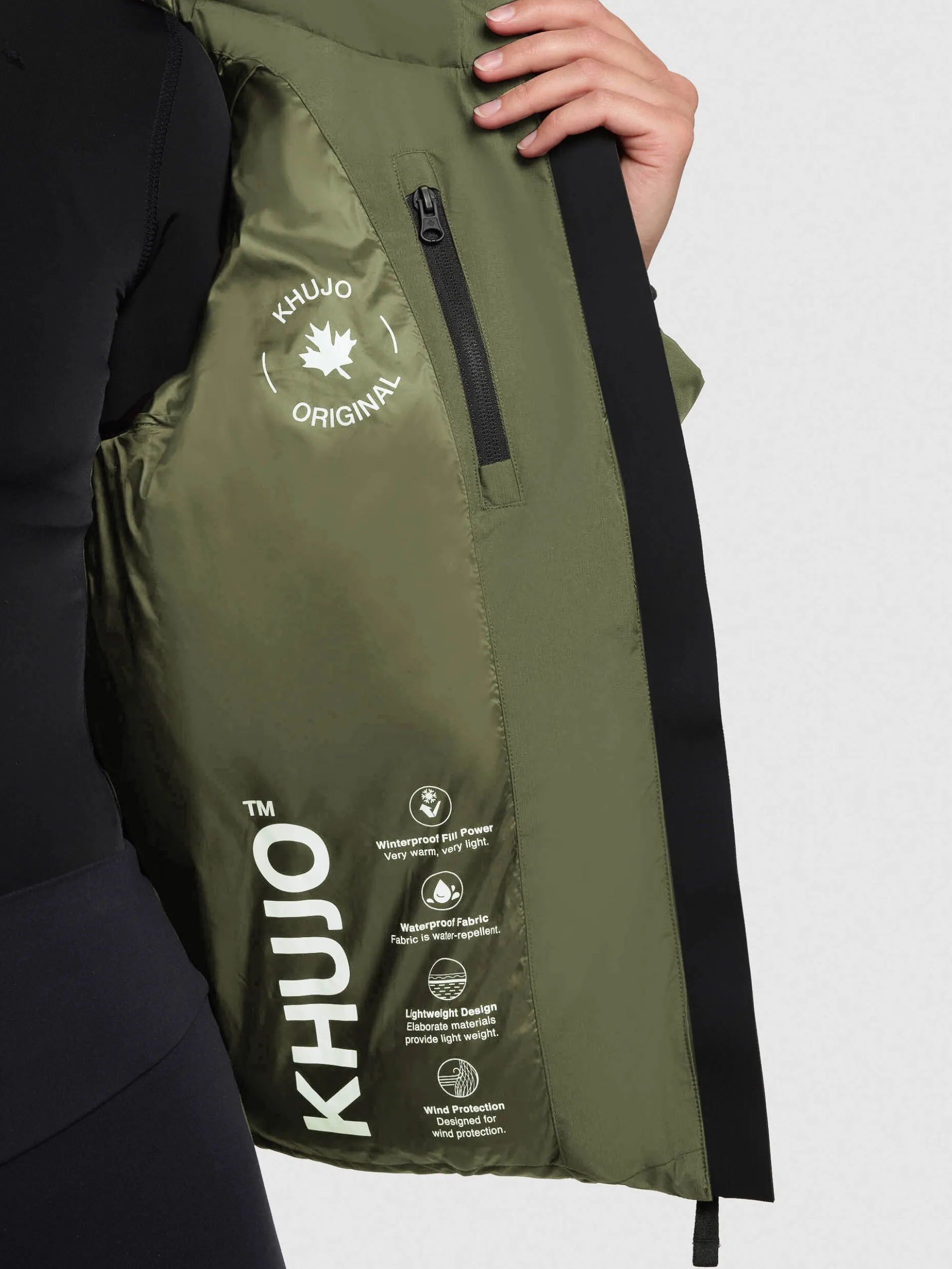 Jacke ENITS MATT FERN GREEN