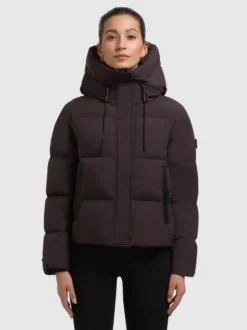 Jacke ENITS MATT MOODY PLUM