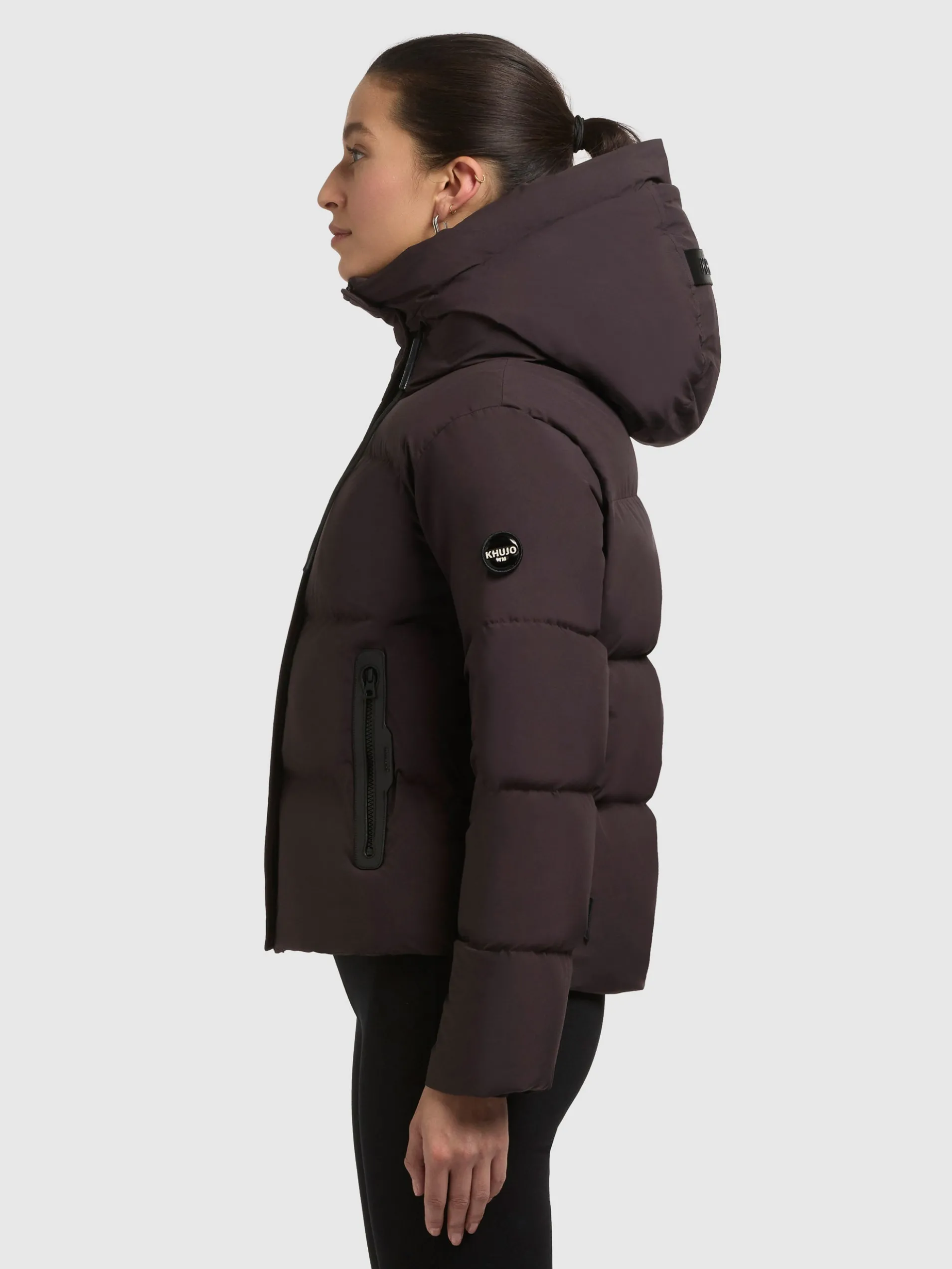 Jacke ENITS MATT MOODY PLUM