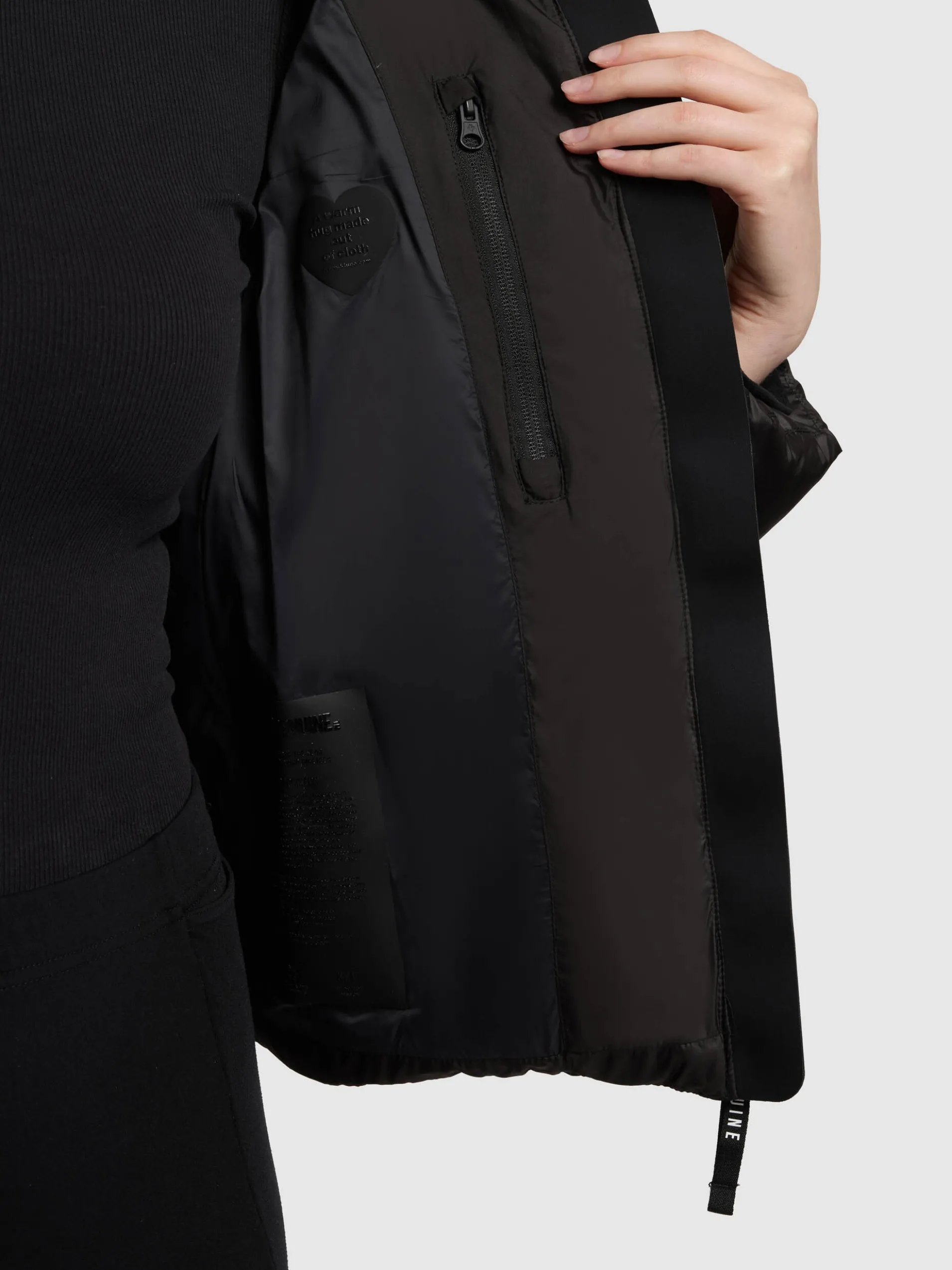 Jacke ENITS2 SHINY BLACK