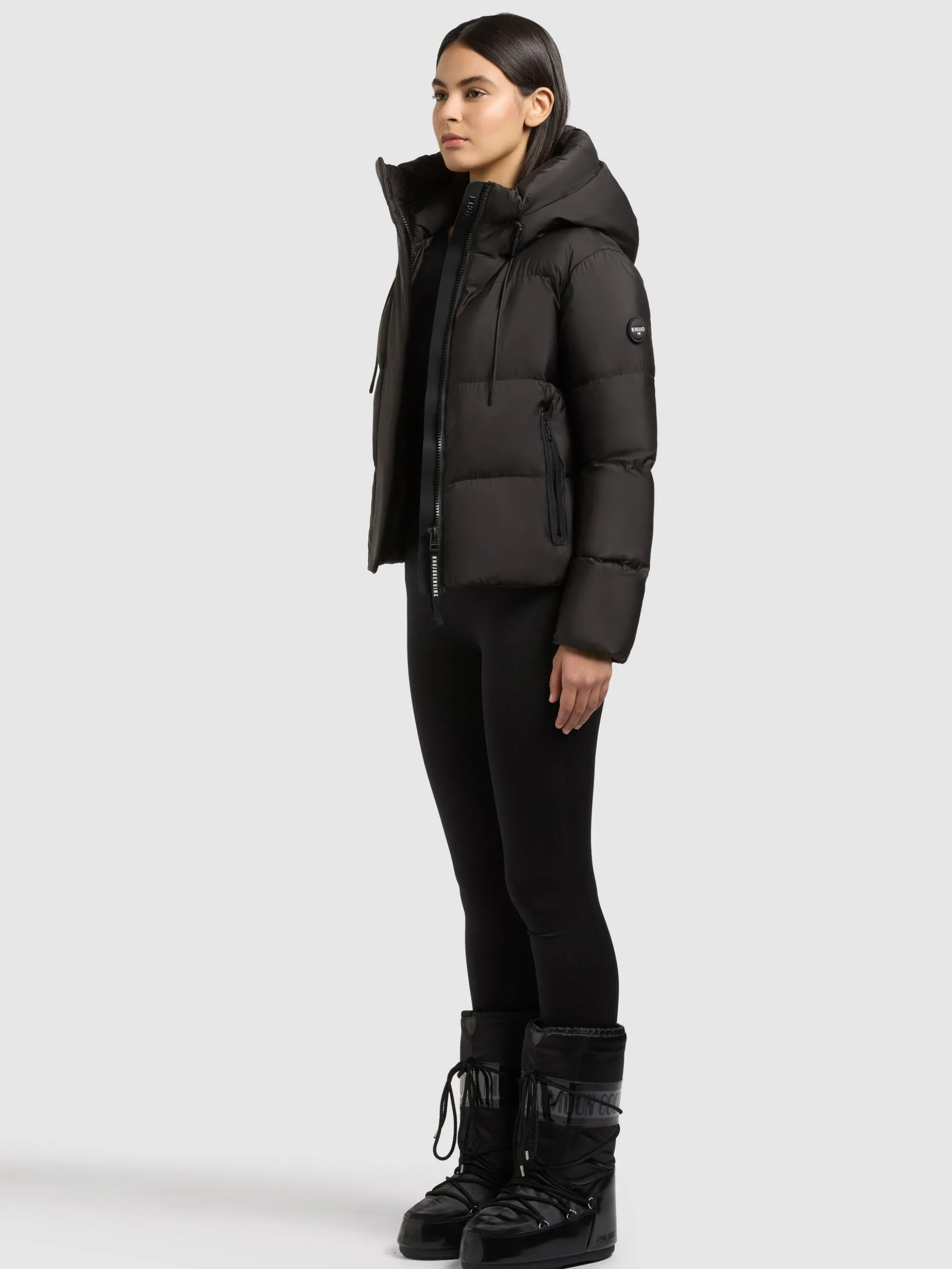 Jacke ENITS2 SHINY BLACK
