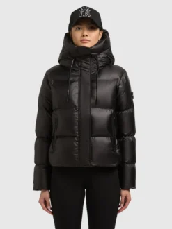Jacke ENITS SHINY BLACK