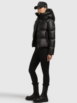 Jacke ENITS SHINY BLACK